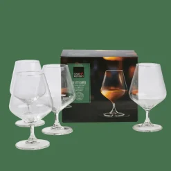 CASA AFTER DINNER Verre à Cognac Set De 4 Transparent