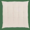 CASA ALDA Coussin D'assise Blanc Cassé