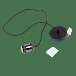 CASA ALU Suspension Noir, Métal