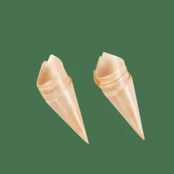 CASA APERO ECO Cornets Set De 20 Naturel