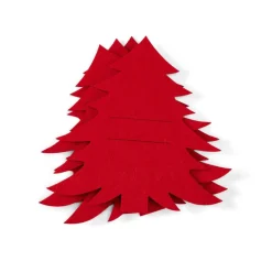 CASA ARBO Porte-couverts Set De 4 Rouge