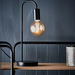 CASA ARCHE Lampe De Table Noir