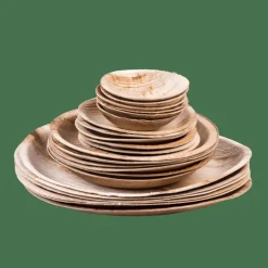 CASA ARECA LEAF Bols Set De 6 Naturel
