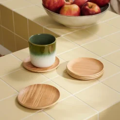 CASA ASH Assiette Naturel