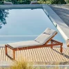 CASA AZUR Coussin De Jardin Chaise Longue Sable