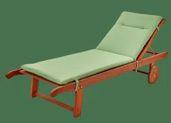 CASA AZUR Coussin De Jardin Chaise Longue Vert