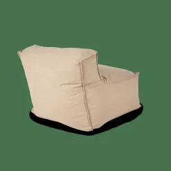 CASA BAGIE Fauteuil Pouf Poire Beige