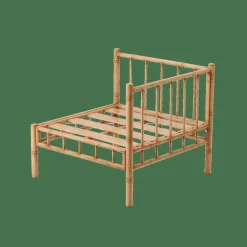 CASA BAMBOLETTE Fauteuil De Coin Aspect Bambou