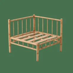 CASA BAMBOLETTE Fauteuil De Coin Aspect Bambou