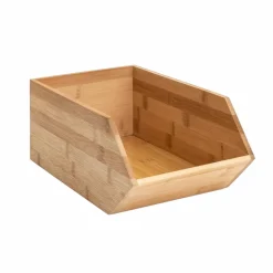 CASA BAMBOO Boîte De Rangement à Fins Herbes Naturel