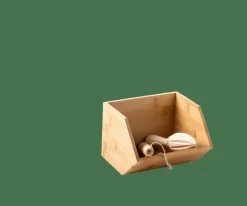 CASA BAMBOO Organisateur Empilable Naturel