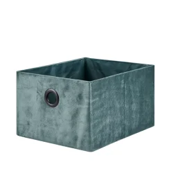 CASA BASIC Panier Pliable Pétrole