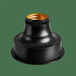 CASA BATI Douille Lampe Pile E27 Noir
