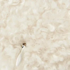 CASA BIJU Coussin Blanc Cassé