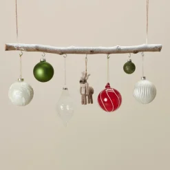 CASA BIRCH Branche Avec 7 Crochets Naturel