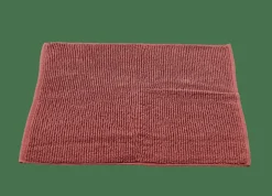 CASA B-LUX Tapis De Bain Bordeaux