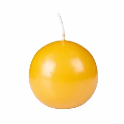 CASA BOLA Bougie Boule Beige