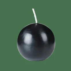 CASA BOLA Bougie Boule Noir