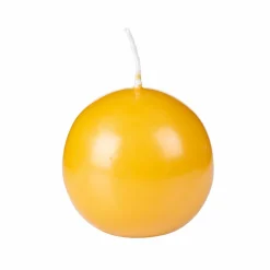 CASA BOLA Bougie Boule Rouge Foncé