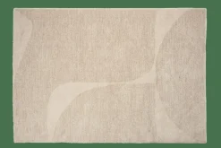 CASA BOWA Tapis Beige, Blanc Cassé