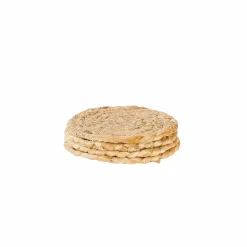 CASA BRAID Rond De Serviette Set De 2 Naturel