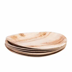 CASA BRAID Rond De Serviette Set De 2 Naturel