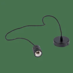 CASA CALEX Suspension E27 Noir