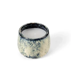 CASA CERAMIC Bougie En Pot Bleu