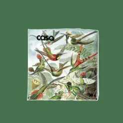 CASA COLIBRI Set De 20 Serviettes Multicolore