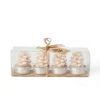 CASA CONE Bougies Chauffe-plat Beige