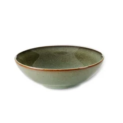 CASA COZY GREEN Assiette Creuse Vert