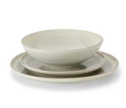 CASA COZY WHITE Assiette Blanc