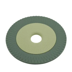 CASA CUISINO Dessous-de-plat Set De 2 2 Couleurs Menthe, Vert Foncé