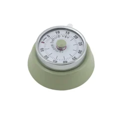 CASA CUISINO Minuteur Rétro Avec Aimant Menthe