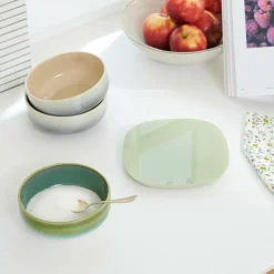 CASA CUISINO Palette Set De 2 Menthe, Vert Foncé