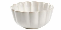 CASA DAHLIA Assiette Blanc