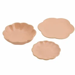 CASA DAHLIA Assiette Blanc