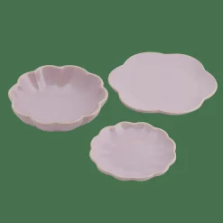 CASA DAHLIA Assiette Mauve Clair