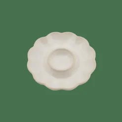 CASA DAHLIA Coquetier Blanc