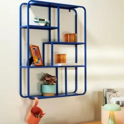 CASA DAX Étagère à Suspendre Bleu