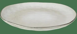 CASA EARTH LAGOON Assiette Plate Vert Clair
