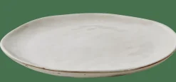 CASA EARTH MARL Assiette Plate Crème