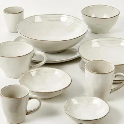CASA EARTH MARL Mug Avec Anse 20 CL Crème
