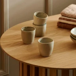 CASA EARTH MARL Mug 10 CL Crème