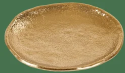 CASA ERBA Plat à Bougies Doré