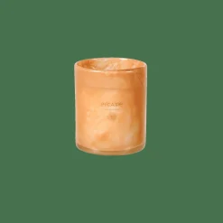 CASA ESCAPE BLACK OUDH Bougie Parfumée Dans Un Verre Blanc, Vieux Rose