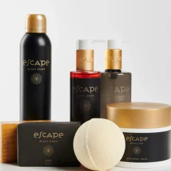 CASA ESCAPE BLACK OUDH Bougies Chauffe-plat Parfumées Set De 9 Noir