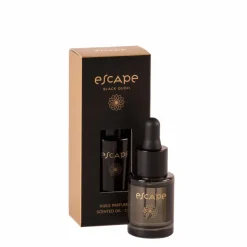 CASA ESCAPE BLACK OUDH Bougies Chauffe-plat Parfumées Set De 9 Noir