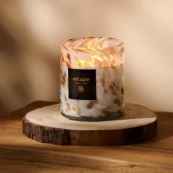 CASA ESCAPE WORLD OF GOA Bougie Parfumée Blanc, Doré, Multicolore
