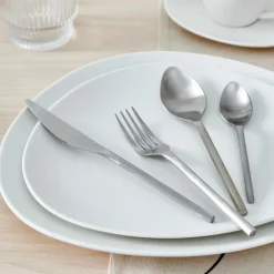 CASA ETNA SATIN Couverts 16 Pièces Argent